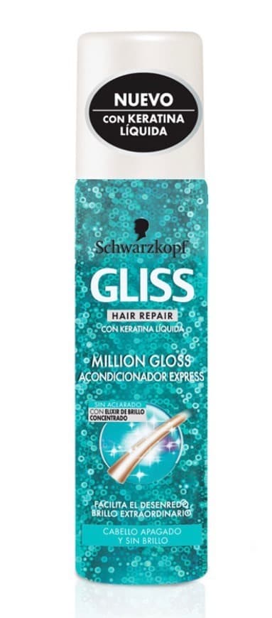 Moda 
Schwarzkopf
GLISS MILLION GLOSS acondicionador express