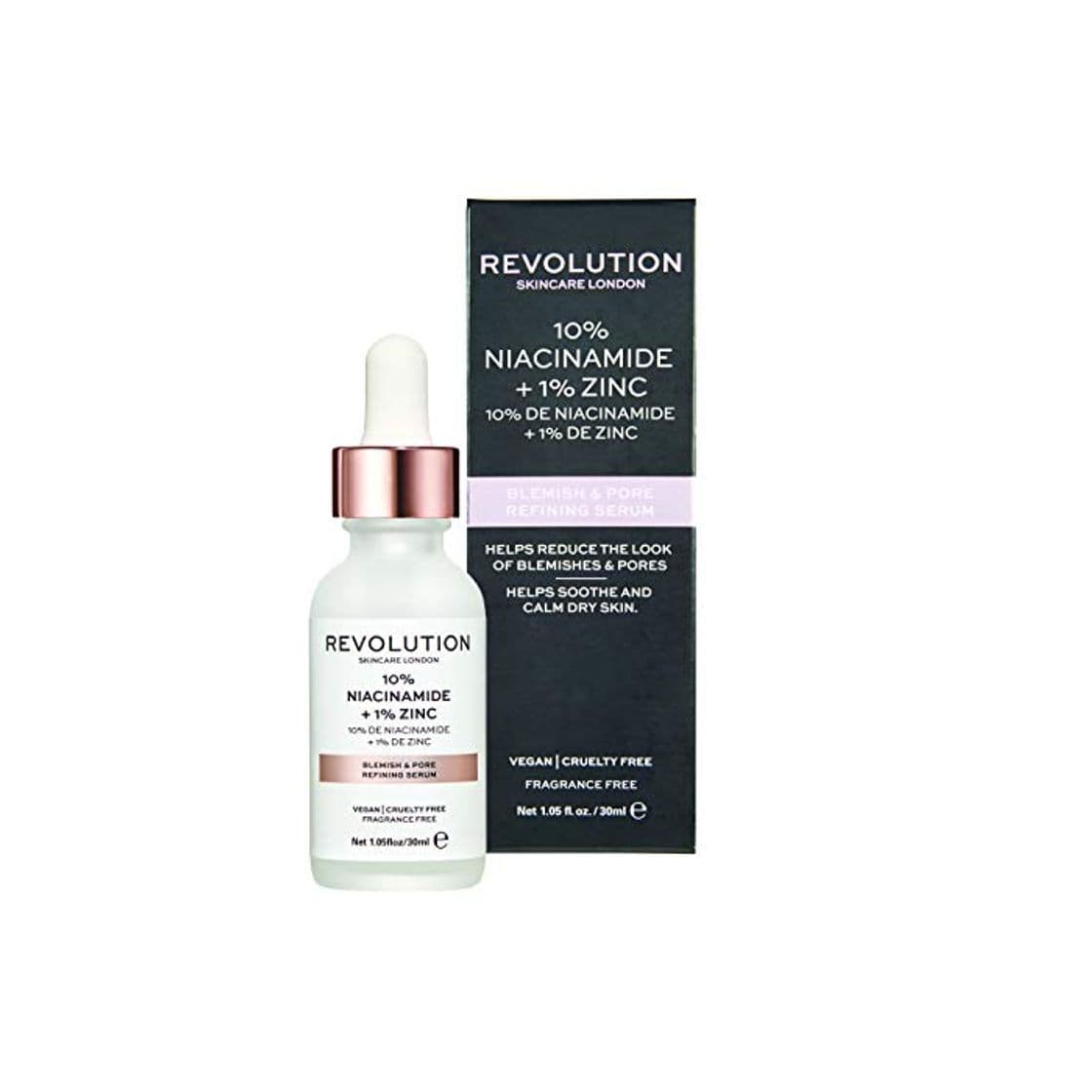 Belleza Revolution - Serum - Skincare Blemish and Pore Refining Serum - 10%