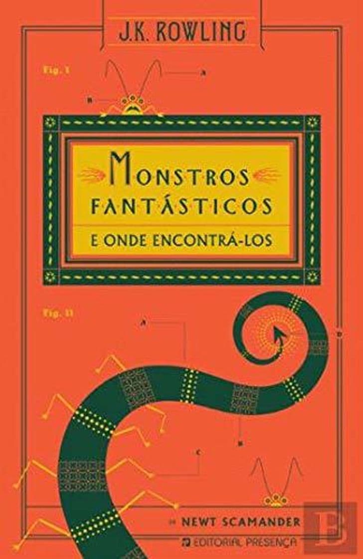 Book Monstros Fantásticos e Onde Encontrá-los de Newt Scamander