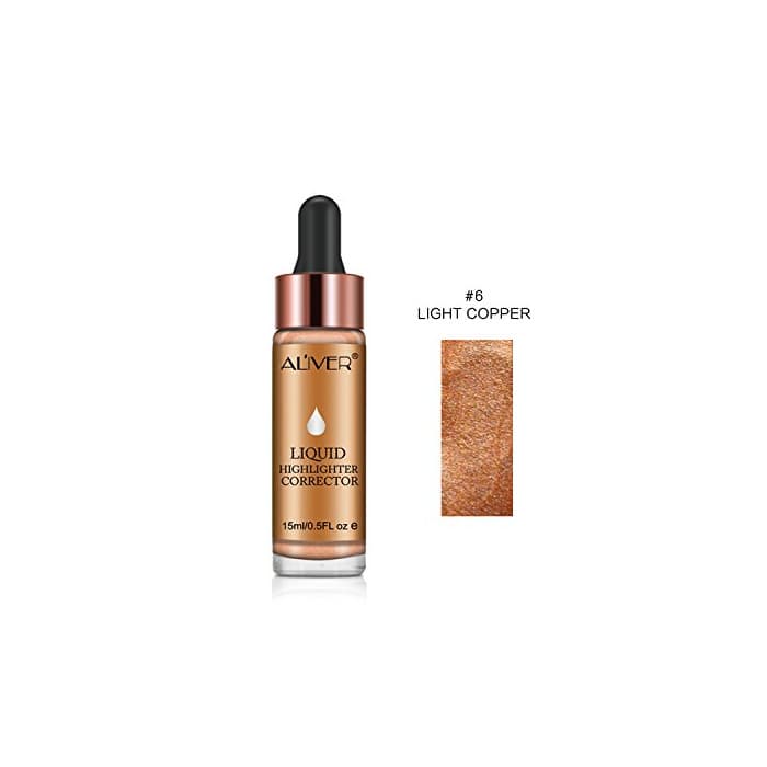 Product Iluminador facial Revolution Liquid Highlighter líquido #06