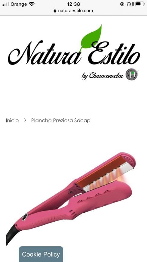 Product Plancha del pelo