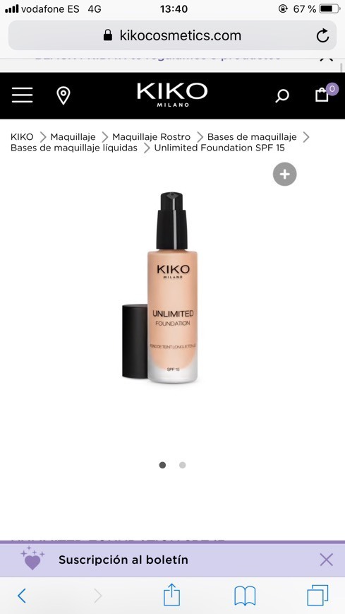 Beauty Unlimited Foundation SPF 15