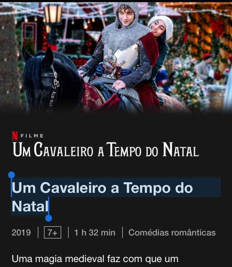 Movie Um Cavaleiro a Tempo do Natal
