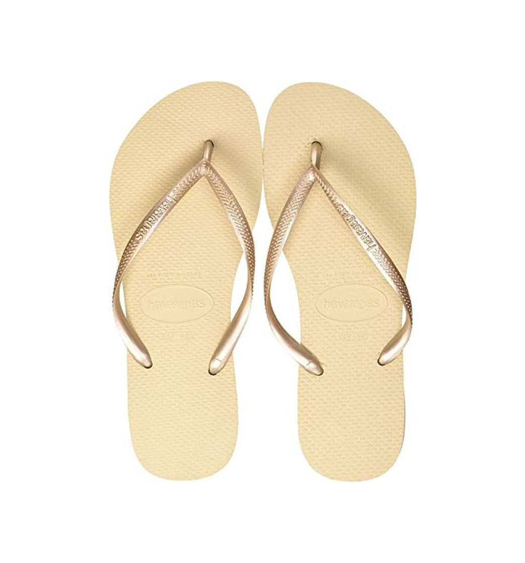 Producto Havaianas Slim Chanclas Mujer, Oro