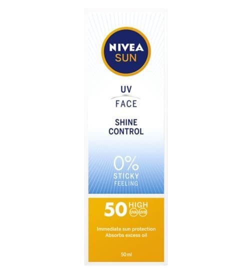 Fashion Nivea Sun - Proteção facial Controle de brilho SPF50