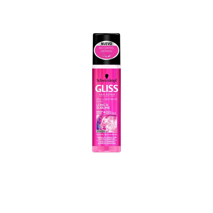 Producto Gliss spray condicionador long & sublime