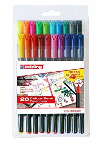 Producto edding e1200-20S - PACK CON 16+4 ROT. 1200. COLORES. COLORES 1-12