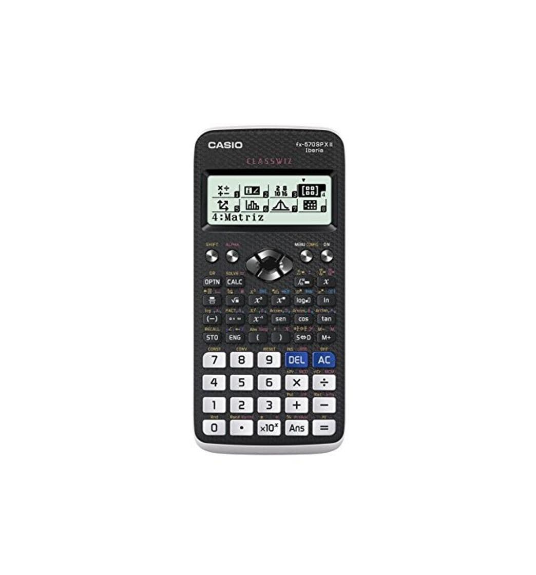 Electrónica Casio FX-570SPXII- Calculadora científica