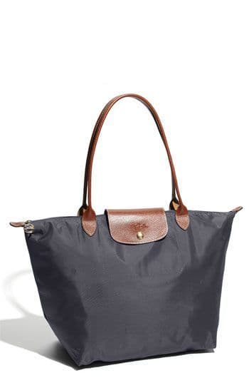 Moda Longchamp Cinzenta 