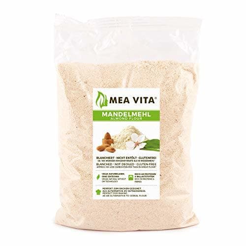 Producto Meavita Harina De Almendras Natural, Blanqueada, 1 Paquete