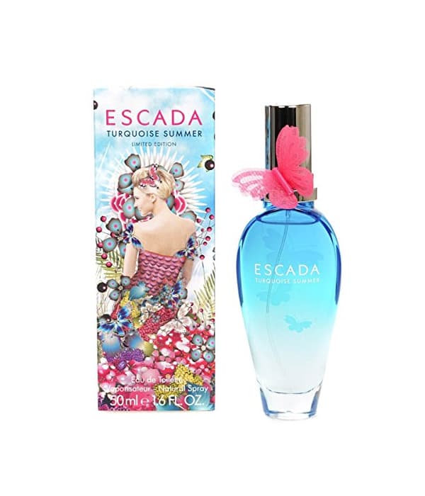 Belleza Escada edición limitada turquesa verano Eau de Toilette con vaporizador 50 ml