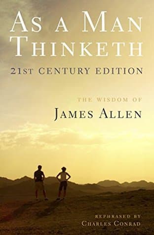 Book As A Man Thinketh