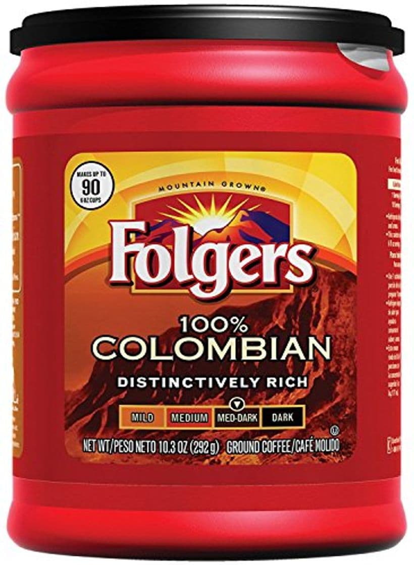 Producto Folgers 100% Colombian Coffee