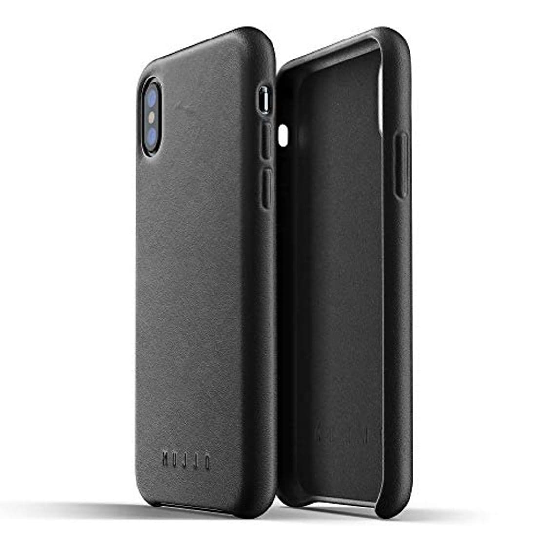 Producto Mujjo CS-095-BK - Funda de Piel Lisa para Apple iPhone X