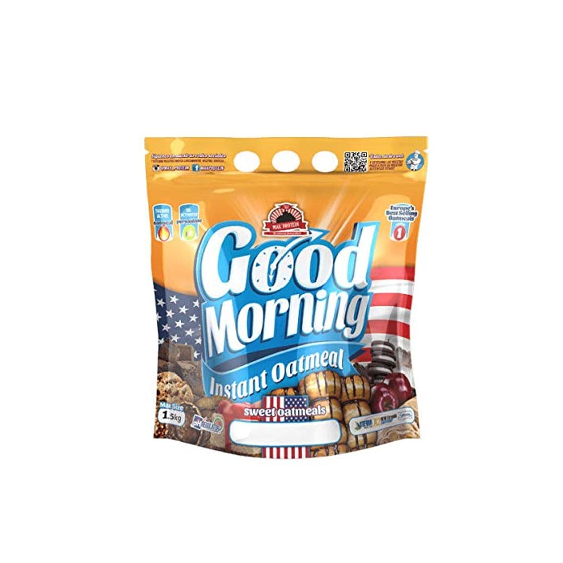 Producto Max Protein Good Morning Instant Oatmeal - 1