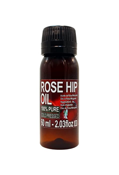 Product Aceite Rosa Mosqueta 100% Puro 60ml Origen Patagonia - Envasado en UE