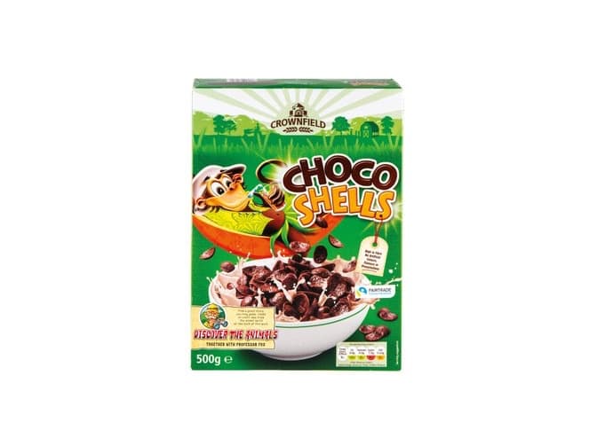 Producto Crownfield Choco Shells