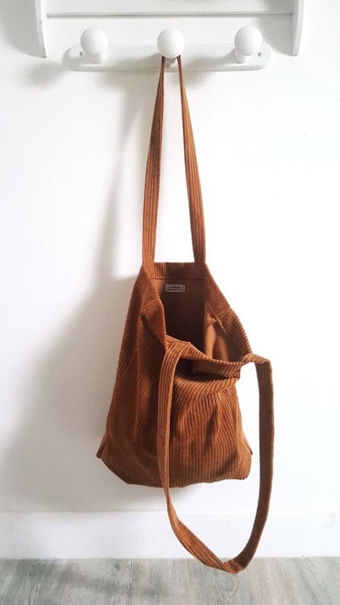 Moda Brown Corduroy Bag