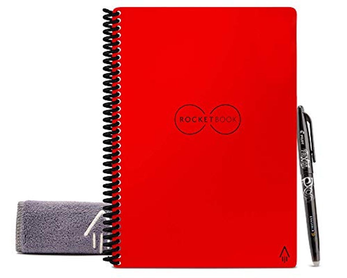 Producto Rocketbook Libreta - Cuaderno Digital Inteligente de Papel Borrable Reutilizable en Espiral