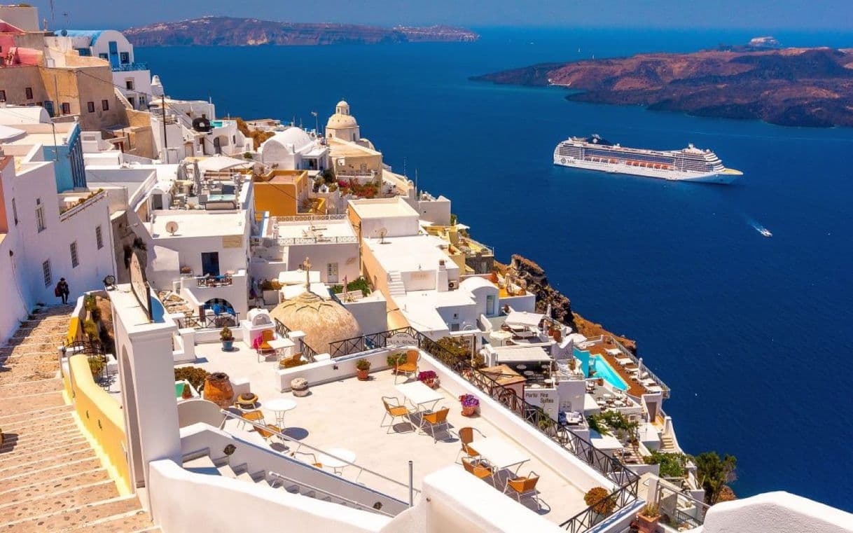 Lugar Santorini