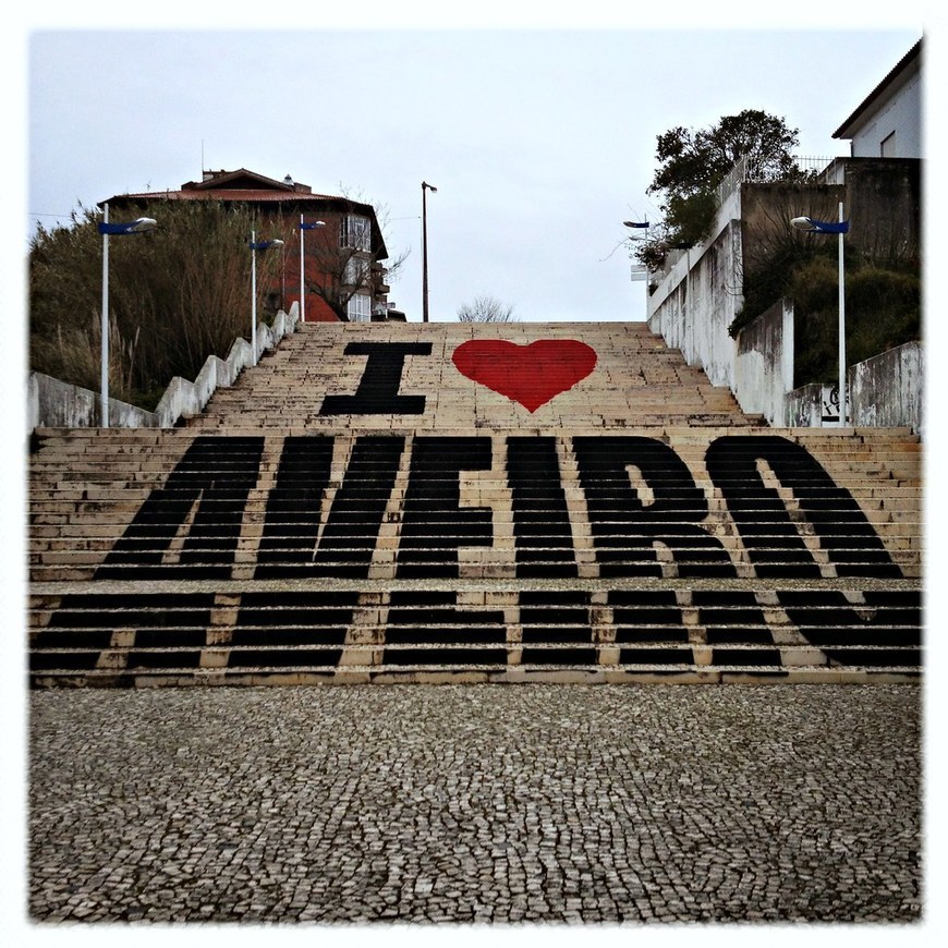 Lugar I Love Aveiro Stairs