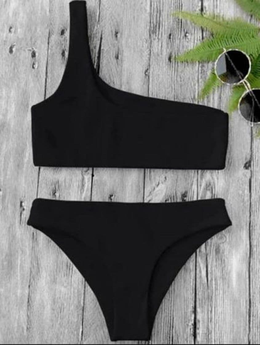 Fashion conjunto de bikini de un hombro