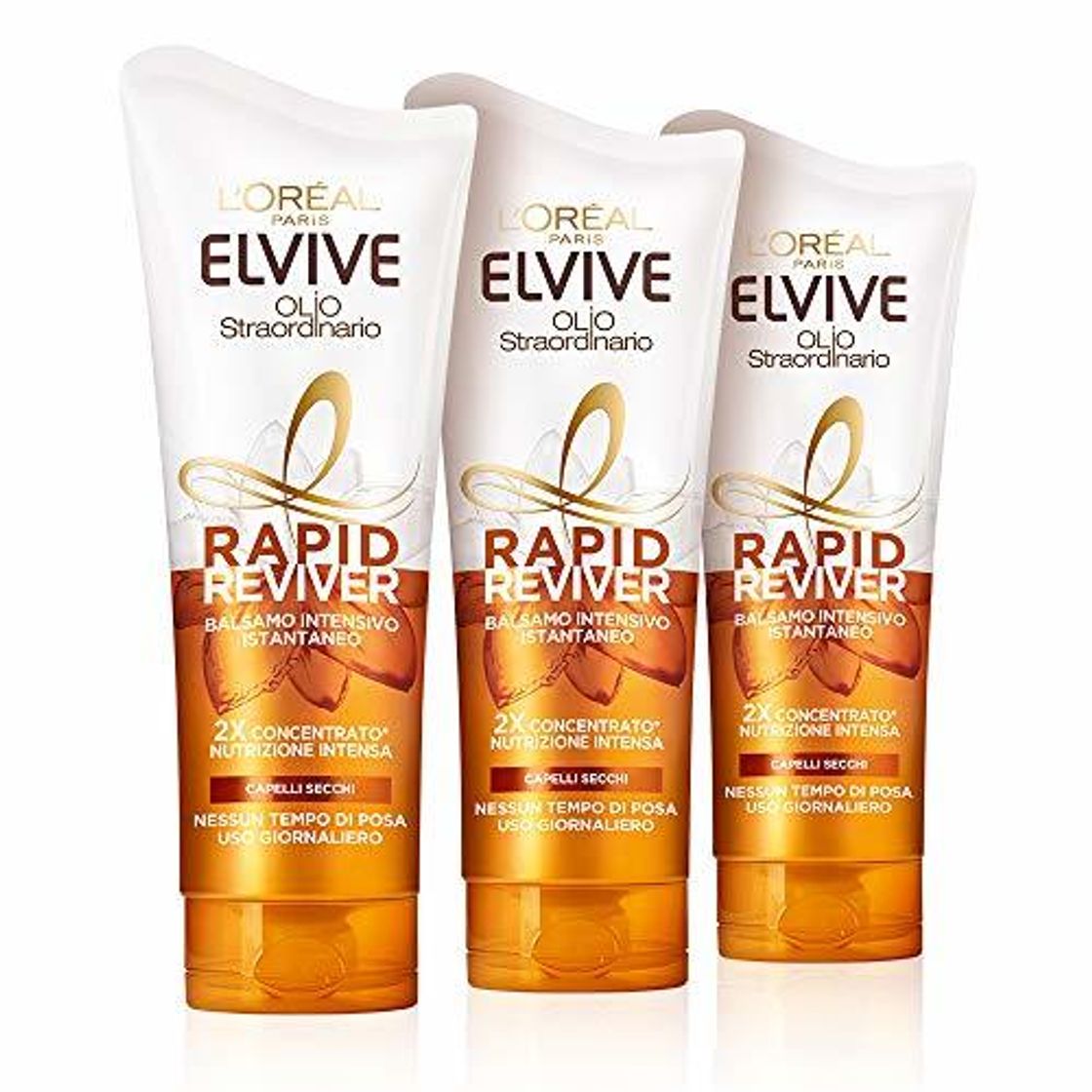 Belleza L'Oréal Paris Elvive Rapid Reviver - Acondicionador intensivo instantáneo