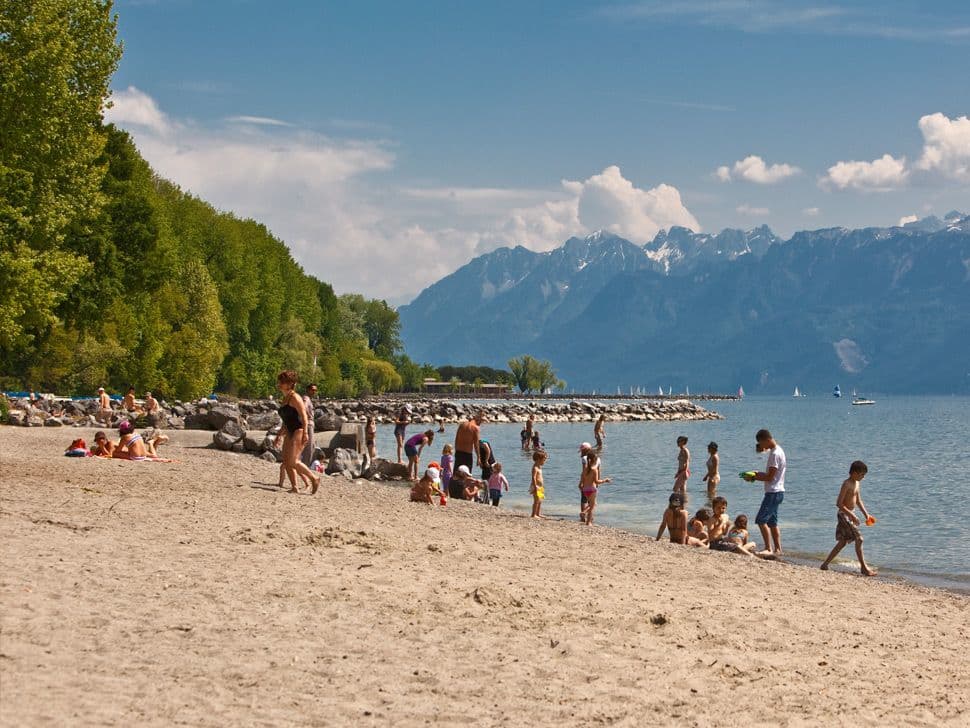 Lugar Plage de Vidy-Bourget