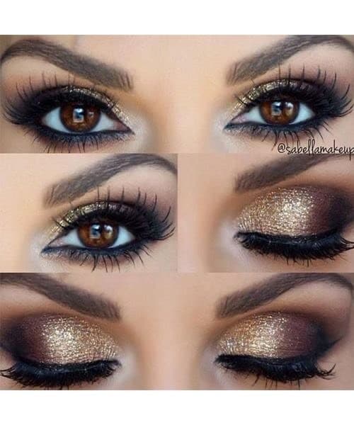 Fashion Smokey Gold Eye