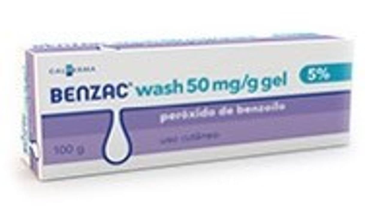 Moda 
Tratamento da acne
com Benzac Wash gel 50mg/g