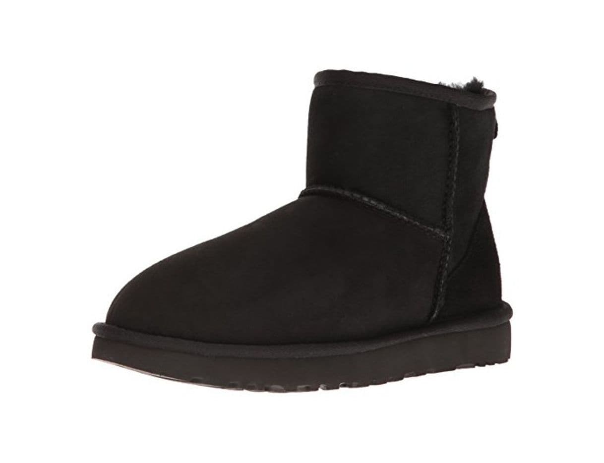 Moda UGG Australia W Classic Mini II, Botas para Mujer, Negro