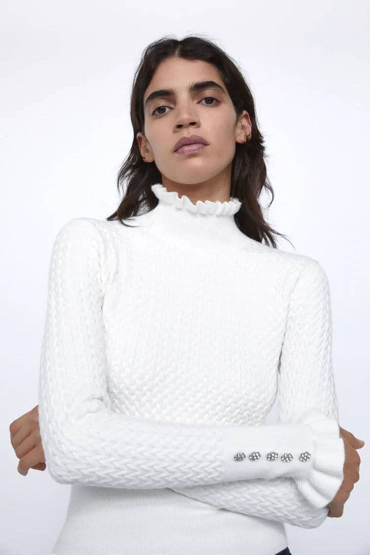 Fashion SWEATER MALHA COM ESTRUTURA 