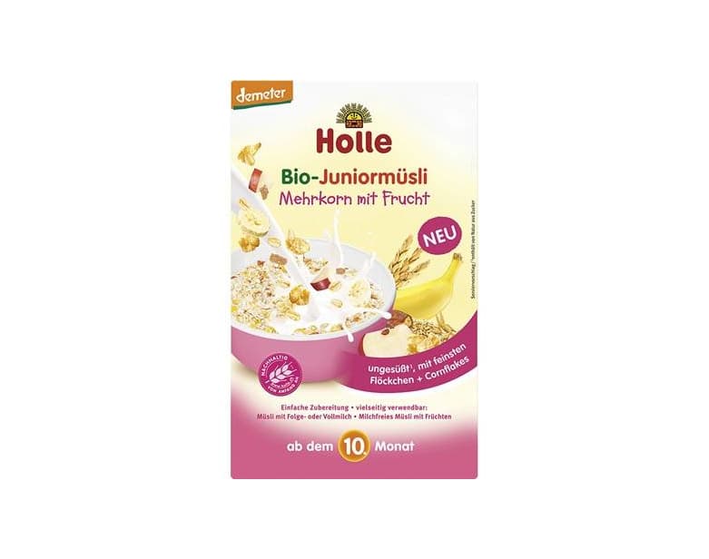 Product Holle muesli cereais e fruta bio