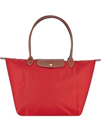 Product Longchamp - Bolsa de Sintético Mujer, color Rojo, talla 19x30x31 cm