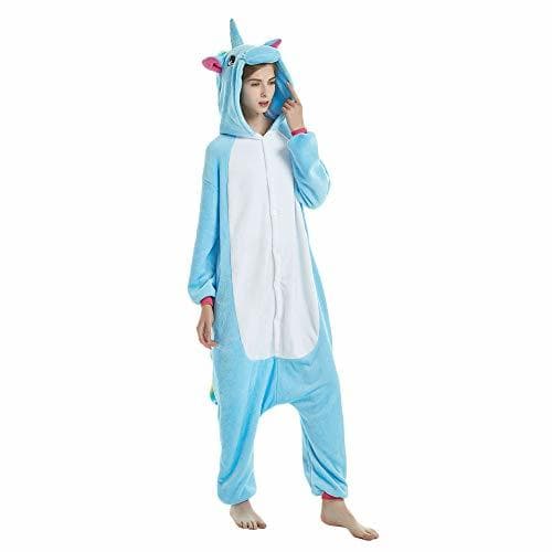 Product KiKa Monkey Flanela Unicornio Cartoon Animal Novedad Navidad Pijama Cosplay