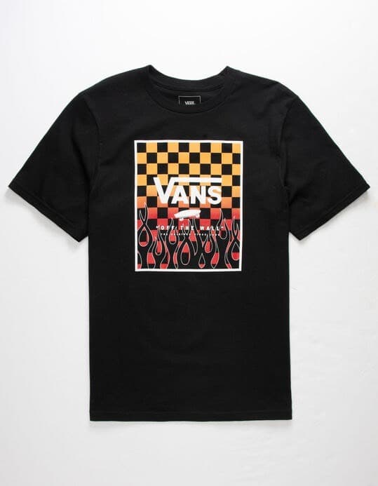 Product VANS Flame Gradient Print Boys T-Shirt