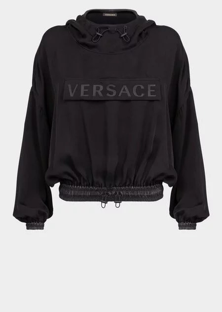 Producto Versace Rubberized Versace Logo Hoodie