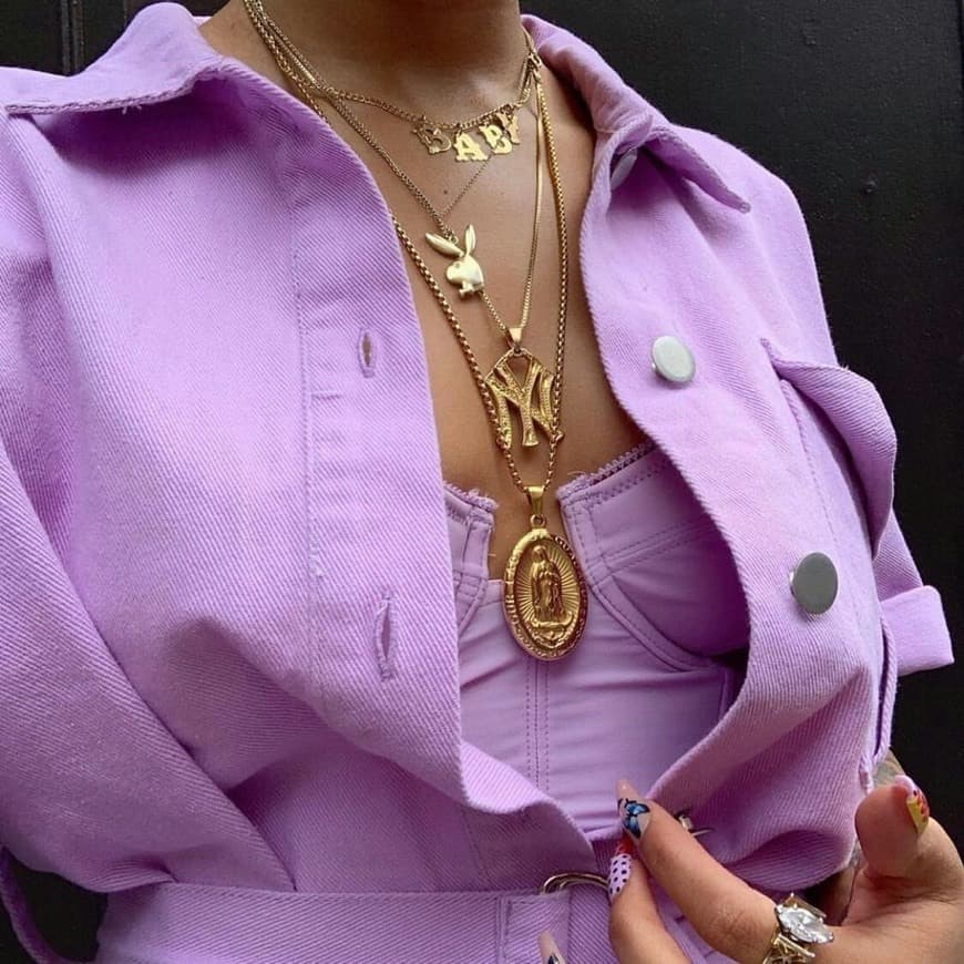 Product Jacket in Purple