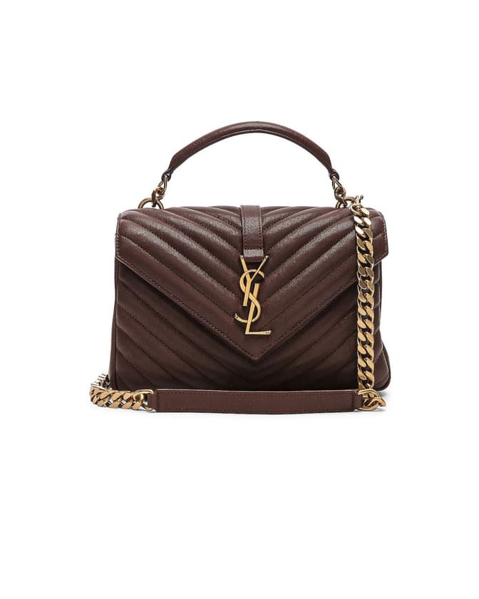 Product Saint Laurent Medium Monogramme College Bag in Old Brandy