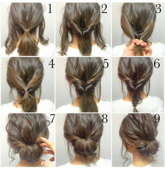 Moda Penteado simples