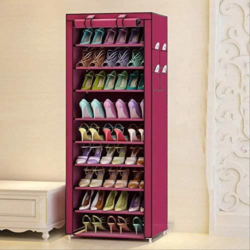 Producto SFBBAO Zapatero 10 Niveles Simple Shoe Rack Shoe Storage Dustproof Oxford Cloth