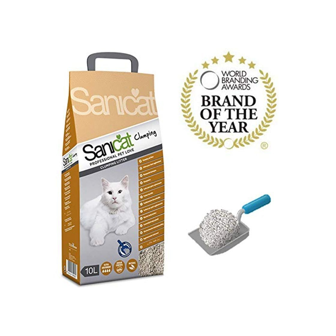 Producto SANICAT Clumping Arena Aglomerante Gatos