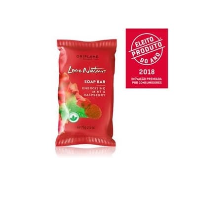 Producto Sabonete com Hortelã e Framboesa Energizantes Love