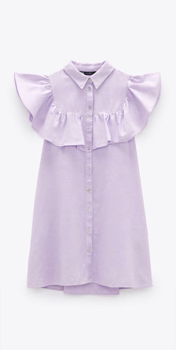 Fashion Vestido fluido lilás💜