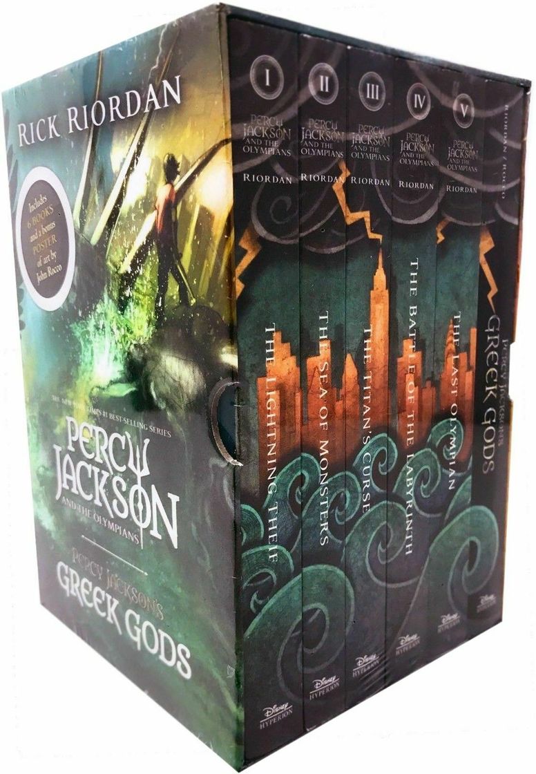 Libro Percy Jackson & the Olympians