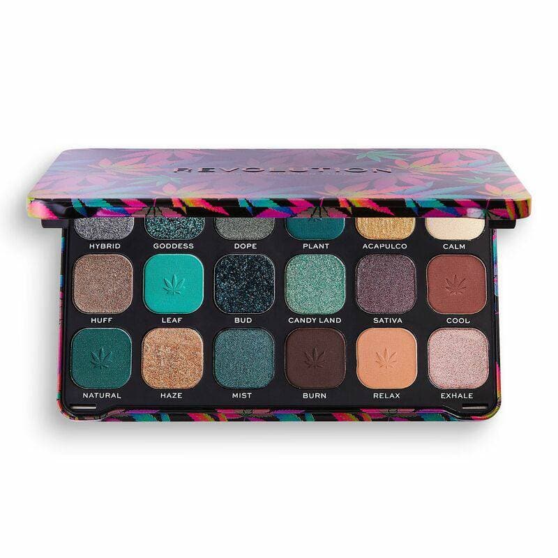 Producto Forever Flawless Chilled Shadow Palette with cannabis sativa