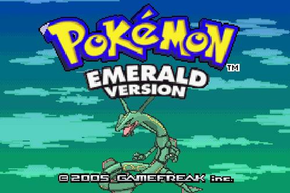 Videogames Pokémon Emerald