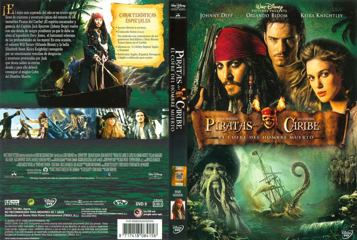 Película Pirates of the Caribbean: Dead Man's Chest