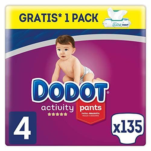 Beauty Dodot Activity Pants Pañal-Braguita Talla 4, 135 Pañales, 9-15kg