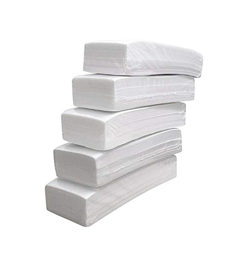 Producto Crisnails - Bandas de Papel para Depilación con Cera, 5 Paquetes